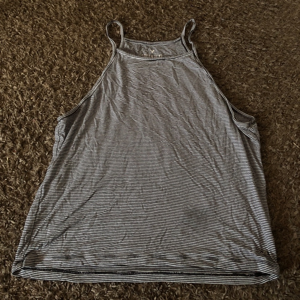 striped tank top